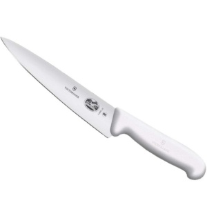 Cutit pentru carne Victorinox Carving, lama 25cm, White 5.2007.25B Blister