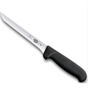 Cutit pentru dezosat Victorinox Boning Knife , lama 12cm, Black 5.6303.12