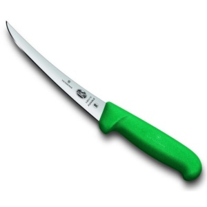 Cutit pentru dezosat Victorinox Boning Knife, lama 15cm, Green 5.6614.15