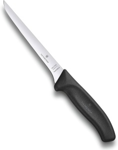 Cutit pentru dezosat Victorinox Classic Swiss Boning Knife , lama 15cm, Black 6.8413.15B - Img 1