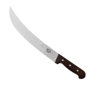 Cutit pentru feliat Victorinox Cimeter Knife, lama 31cm, Wood 5.7300.31