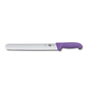 Cutit pentru feliat Victorinox Slicing Knife, lama 30cm, Purple 5.4725.30B Blister