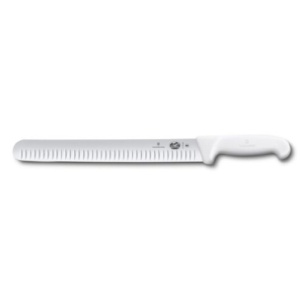 Cutit pentru feliat Victorinox Slicing Knife, lama 30cm, White 5.4727.30