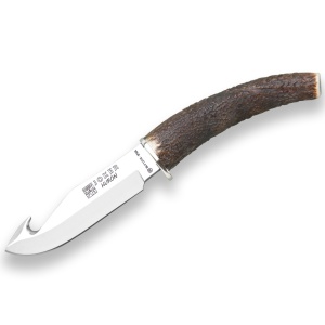 Cutit pentru jupuit Joker Huron, maner corn cerb, lama 11cm CC74