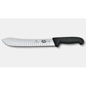 Cutit pentru macelarie Victorinox Butcher Knife, lama 25cm, Black 5.7423.25B Blister
