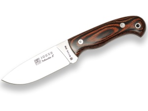 Cutit pentru Outdoor Joker Montes II, maner lemn stamina, lama full tang 11cm CR58 - Img 1