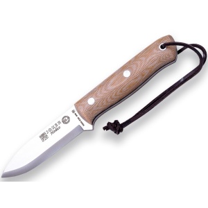 Cutit pentru Outdoor Joker Nordico BS9, maner micarta, lama full tang 10cm CM115