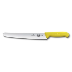 Cutit pentru paine & patiserie Victorinox Bread and Pastry knife, 26cm, Yellow 5.2938.26B Blister