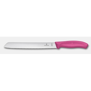 Cutit pentru paine Victorinox Classic Bread knife, 21cm, Pink 6.8636.21L5B