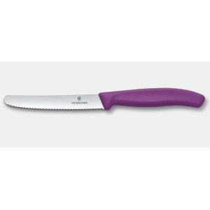 Cutit pentru rosii Victorinox Swiss Classic Tomato and Table Knife, lama 11cm, maner Polypropylene 6.7835.C1
