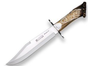 Cutit pentru vanatoare Joker Bowie 25, maner corn cerb, lama 25cm CT101 - Img 1