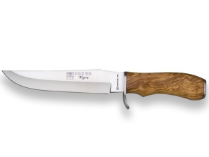 Cutit pentru vanatoare Joker Tigre, maner lemn maslin, lama 17cm CO34 - Img 1