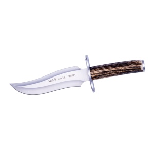 Cutit Vanatoare Muela Apache, maner corn de cerb lama 19 cm