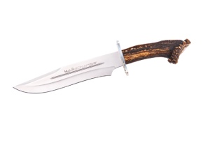 Cutit Vanatoare Muela MAGNUM-26,maner corn de cerb, lama 26 cm - Img 1