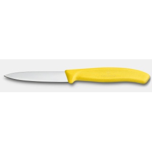Cutit Victorinox Swiss Classic pentru decojit, lama 80mm, Yellow 6.7606.L118