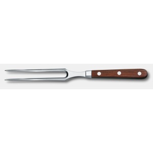 Furculita pentru friptura Victorinox Grand Maitre Carving Fork Wood, 15cm, Brown 7.7230.15G
