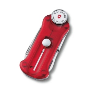 Multifunctional Victorinox Golf Tool, 91 mm, rosu transparent 0.7052.T 3