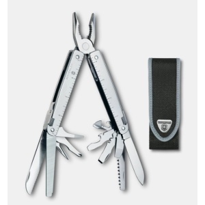Multifunctional Victorinox Swiss Tool, 115 mm, teaca nylon, argintiu 3.0323.NB1 Blister