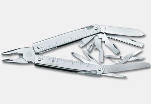 Multifunctional Victorinox Swiss Tool X, 115 mm, teaca nylon, argintiu 3.0338.N - Img 5
