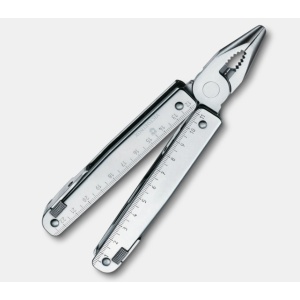 Cumpara Multifunctional Victorinox Swiss Tool X, 115 mm, teaca piele, argintiu 3.0338.L 4
