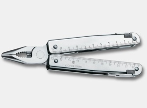 Multifunctional Victorinox Swiss Tool X, 115 mm, teaca piele, argintiu 3.0338.L - Img 2