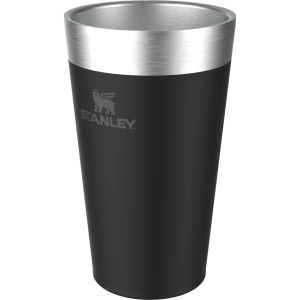 Pahar termoizolant pentru bere Stanley The Stacking Tumbler .47L, Matte Black Pebble 10-02282-058 - Img 2