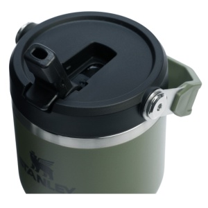 Cumpara Pahar termoizolant The IceFlow Flip Straw Tumbler 2.0, 0.6L, Kaki 10-12044-051 3