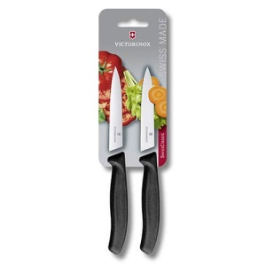 Set cutite curatat Victorinox Swiss Classic Paring Set, 2 piese, Black 6.7793.B - Img 1