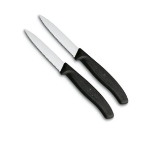 Set cutite Victorinox Swiss Classic Paring set pentru decojit, 2 piese, lama 8cm, Black 6.7633