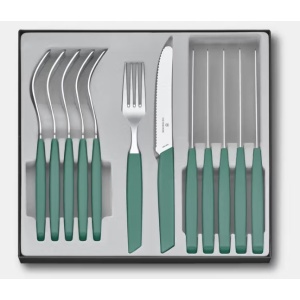 Set Victorinox Swiss Modern Table Set, 12 piese, Sage 6.9096.11W43.12