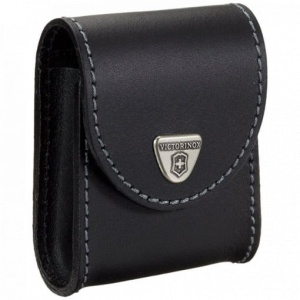 Teaca Victorinox din piele, 98mm, Black 4.0521.31