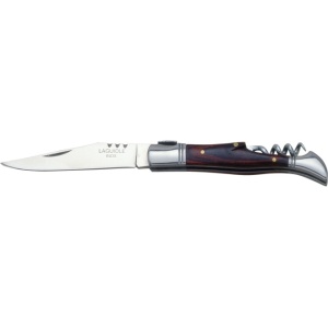 Briceag Joker Laguiole, maner lemn presat rosu, lama 8.5 cm JKR0075