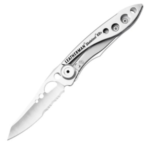 Briceag Leatherman Skeletool KBX, lungime 14.90 cm, Argintiu 833176