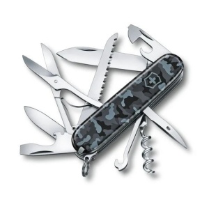 Briceag Victorinox Huntsman, 91 mm, navy camo 1.3713.942