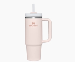 Cana termoizolanta Stanley The Quencher H2.O FlowState Tumbler 0.89L, Rose Quartz 10-10827-890 - Img 1