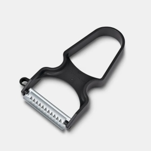 Curatator Victorinox Rapid Peeler & Cutter Julienne, 110mm, lama zimtata, ABS, black 6.0934.3 - Img 2