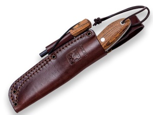 Cutit Bushcraft Joker BS9, maner lemn bocote, lama full tang 10.5cm CB114-P - Img 2