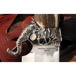 Cumpara Cutit Muela B.F-ELEPHANT, maner corn de cerb, lama 24cm 2