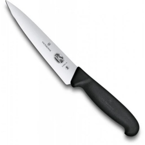 Cutit pentru carne Victorinox Carving, lama 15cm, Black 5.2003.15
