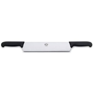 Cutit pentru feliat branza Victorinox Cheese Knife, lama 30cm, Black 6.1203.30