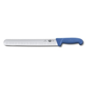 Cutit pentru feliat Victorinox Slicing Knife, lama 30cm, Blue 5.4722.30B Blister