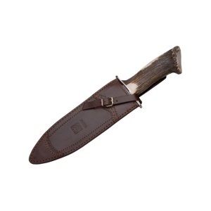 Cutit pentru injunghiere Joker Verraco, maner corn cerb, lama 26cm CT42 2