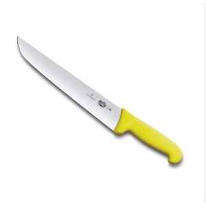 Cutit pentru macelarie Victorinox Butcher Knife, lama 20cm, Yellow 5.5208.20