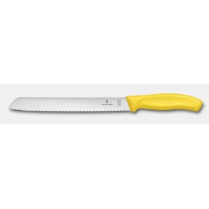 Cutit pentru paine Victorinox Classic Bread knife, 21cm, Yellow 6.8636.21L8B