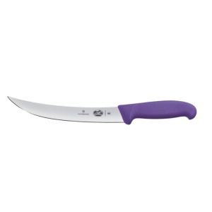 Cutit pentru transat Victorinox Breaking Knife, lama 20cm, Violet 5.7205.20B Blister