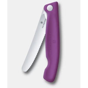 Cumpara Cutit Pliabil Victorinox Swiss Classic Picnic Knife, maner Polypropylene, lama 11cm 6.7835.FC1 2