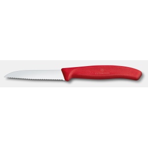 Cutit Victorinox Swiss Classic pentru decojit, lama 80mm, Red 6.7431