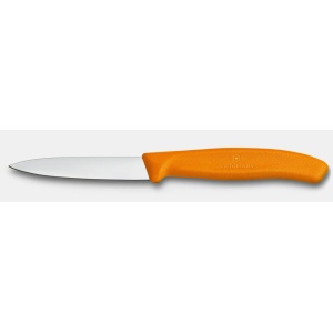 Cutit Victorinox Swiss Classic pentru decojit, lama 8cm, Orange 6.7606.L119