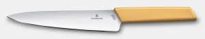 Cutit Victorinox Swiss Modern Chef Knife, lama 19cm, Honey Yellow 6.9016.198B - Img 1