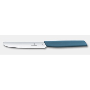 Cutit Victorinox Swiss Modern pentru masa, lama 11cm, Blue 6.9006.11W2
